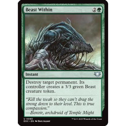 Beast Within (EOC-093) - Commander: Edge of Eternities