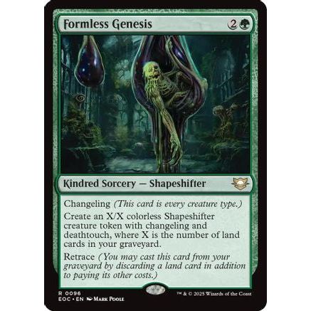 Formless Genesis (EOC-096) - Commander: Edge of Eternities