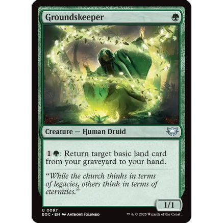 Groundskeeper (EOC-097) - Commander: Edge of Eternities