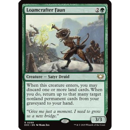 Loamcrafter Faun (EOC-099) - Commander: Edge of Eternities