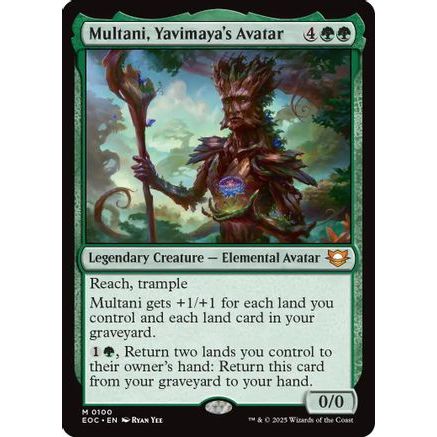 Multani, Yavimaya's Avatar (EOC-100) - Commander: Edge of Eternities