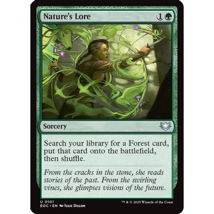 Nature's Lore (EOC-101) - Commander: Edge of Eternities