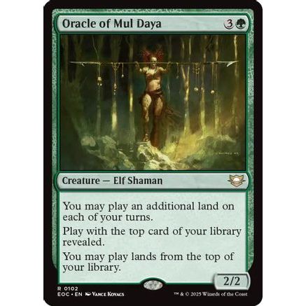 Oracle of Mul Daya (EOC-102) - Commander: Edge of Eternities