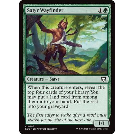 Satyr Wayfinder (EOC-106) - Commander: Edge of Eternities