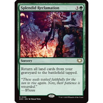 Splendid Reclamation (EOC-108) - Commander: Edge of Eternities