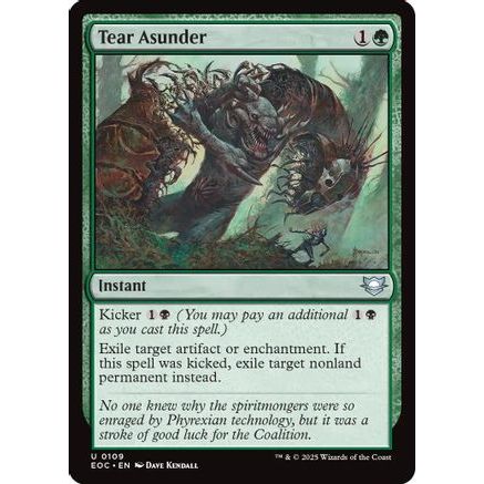 Tear Asunder (EOC-109) - Commander: Edge of Eternities