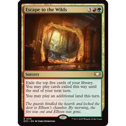 Escape to the Wilds (EOC-115) - Commander: Edge of Eternities