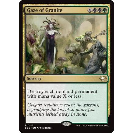 Gaze of Granite (EOC-116) - Commander: Edge of Eternities