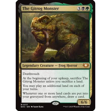 The Gitrog Monster (EOC-117) - Commander: Edge of Eternities