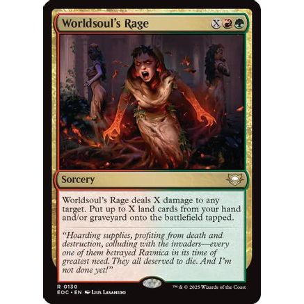Worldsoul's Rage (EOC-130) - Commander: Edge of Eternities