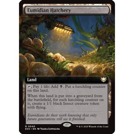 Eumidian Hatchery (Extended Art) (EOC-040) - Commander: Edge of Eternities
