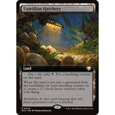 Eumidian Hatchery (Extended Art) (EOC-040) - Commander: Edge of Eternities