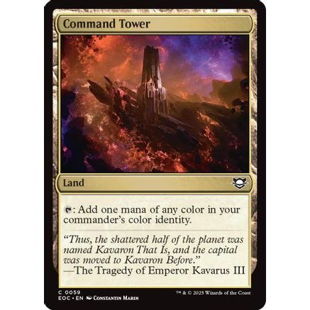 Command Tower (EOC-059) - Commander: Edge of Eternities