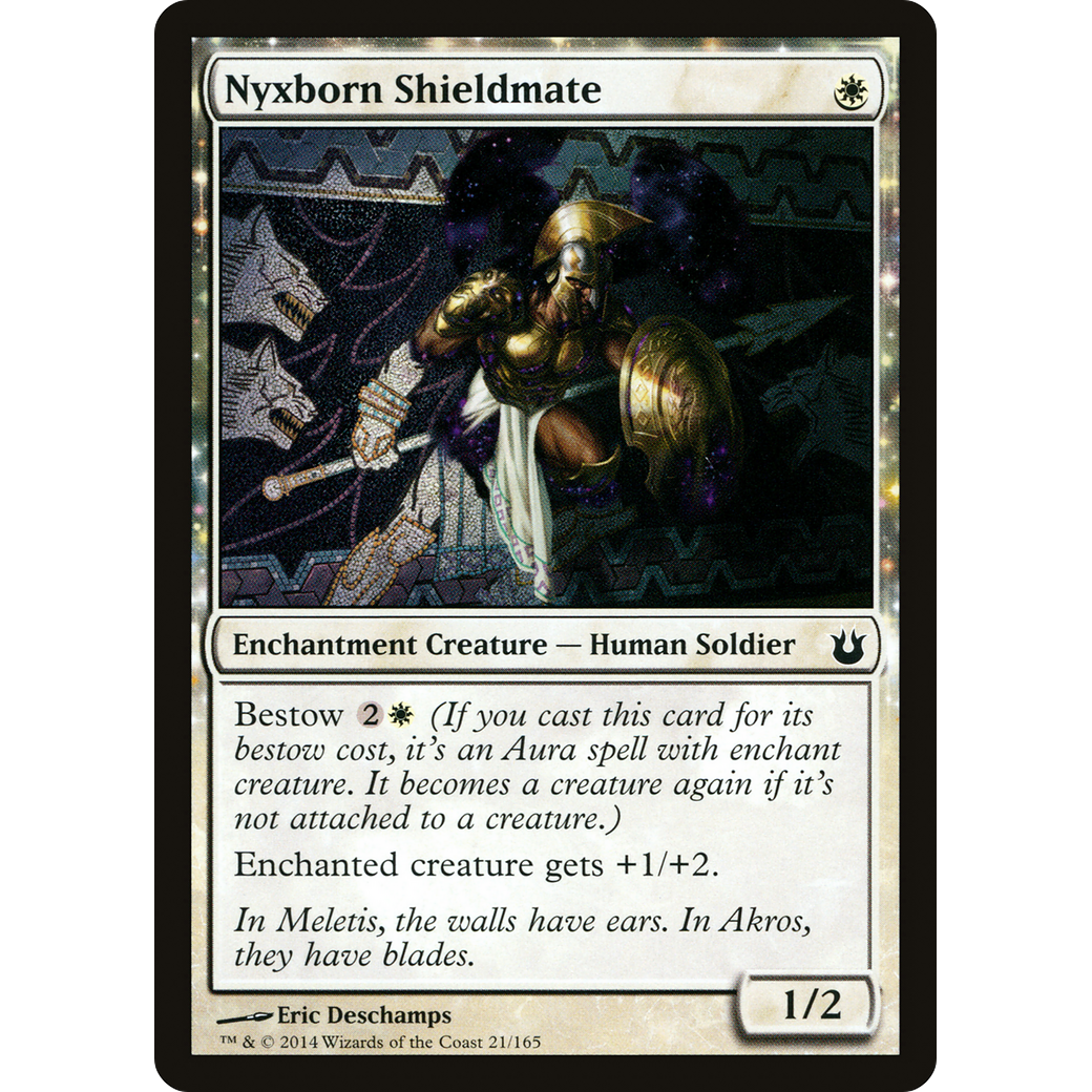 Nyxborn Shieldmate (BNG-021) - Born of the Gods: (enchantment)