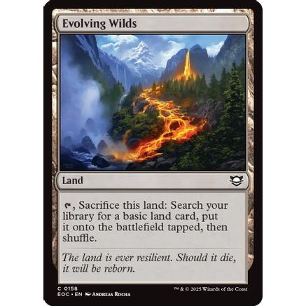 Evolving Wilds (EOC-158) - Commander: Edge of Eternities