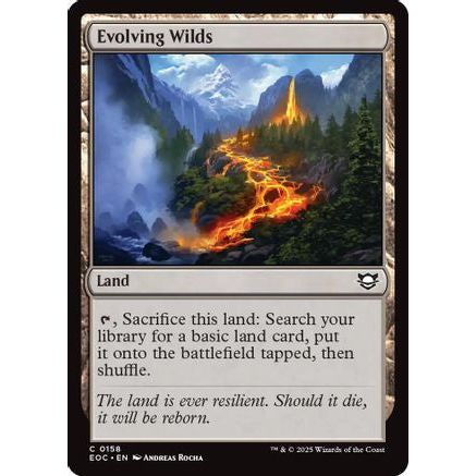 Evolving Wilds (EOC-158) - Commander: Edge of Eternities
