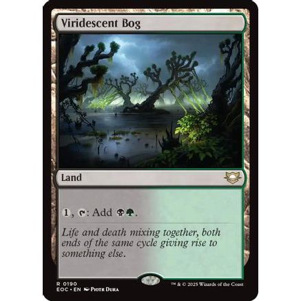 Viridescent Bog (EOC-190) - Commander: Edge of Eternities
