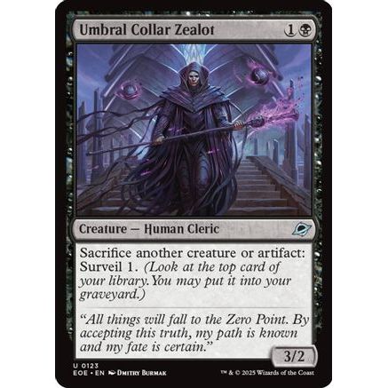 Umbral Collar Zealot (EOE-123) - Edge of Eternities Foil