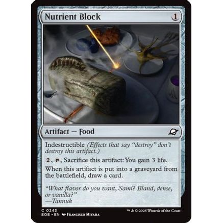 Nutrient Block (EOE-243) - Edge of Eternities Foil