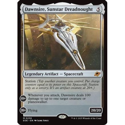 Dawnsire, Sunstar Dreadnought (EOE-238) - Edge of Eternities Foil