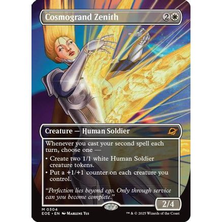 Cosmogrand Zenith (Borderless) (EOE-304) - Edge of Eternities Foil