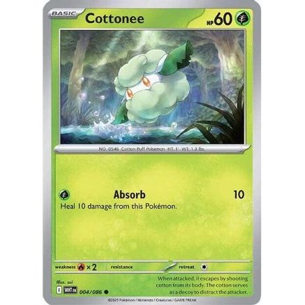 Cottonee 4 - SV White Flare Reverse Holofoil