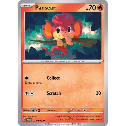 Pansear 14 - SV White Flare Reverse Holofoil