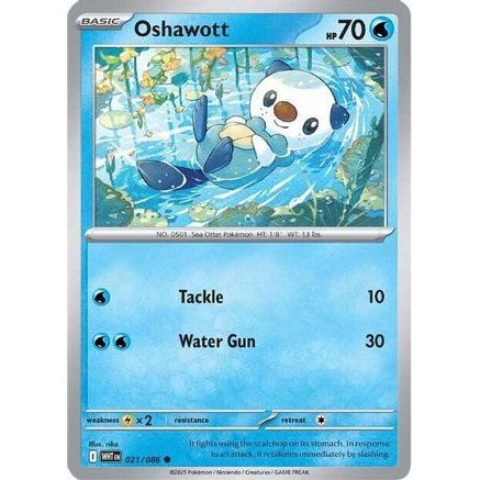 Oshawott 21 - SV White Flare