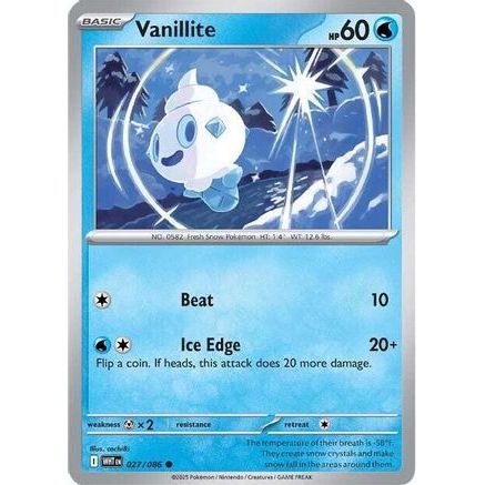Vanillite 27 - SV White Flare