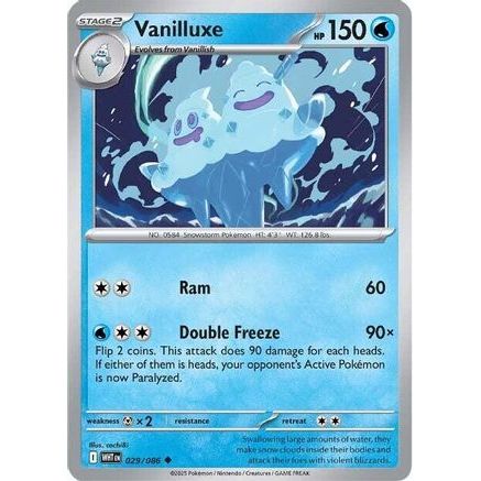 Vanilluxe 29 - SV White Flare Reverse Holofoil