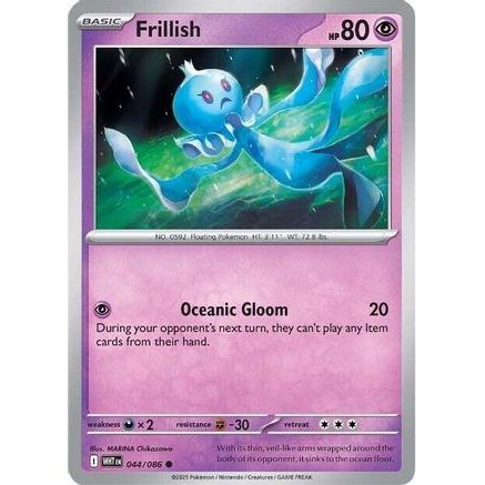 Frillish 44 - SV White Flare Reverse Holofoil