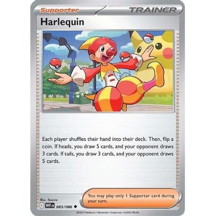 Harlequin 83 - SV White Flare Reverse Holofoil