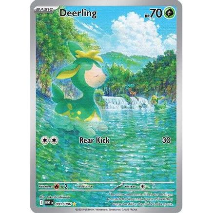 Deerling - 091/086 91 - SV White Flare Holofoil