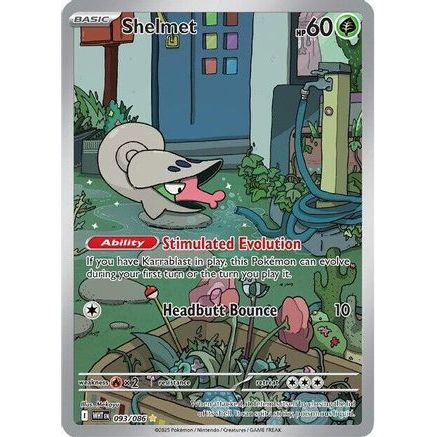 Shelmet - 093/086 93 - SV White Flare Holofoil