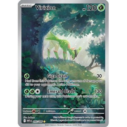 Virizion - 095/086 95 - SV White Flare Holofoil
