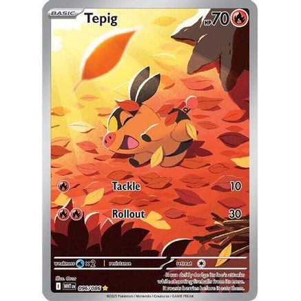 Tepig - 096/086 96 - SV White Flare Holofoil