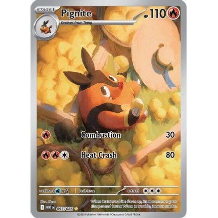 Pignite - 097/086 97 - SV White Flare Holofoil