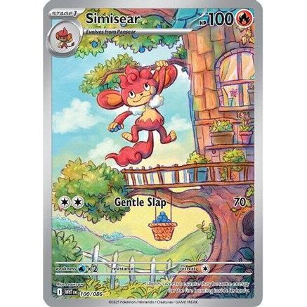 Simisear - 100/086 100 - SV White Flare Holofoil