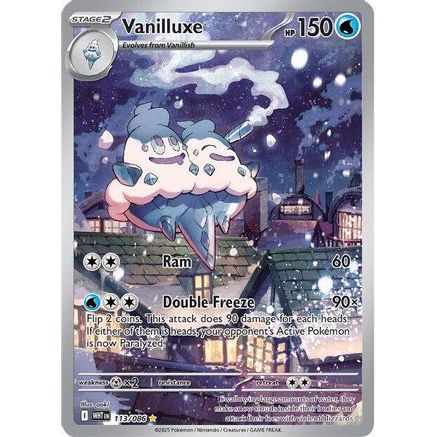 Vanilluxe - 113/086 113 - SV White Flare Holofoil