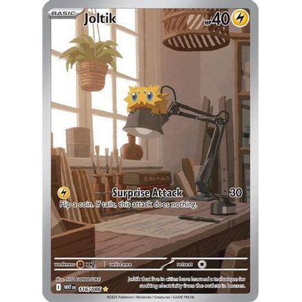 Joltik - 116/086 116 - SV White Flare Holofoil