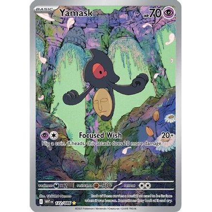 Yamask - 122/086 122 - SV White Flare Holofoil