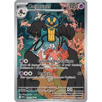 Cofagrigus - 123/086 123 - SV White Flare Holofoil