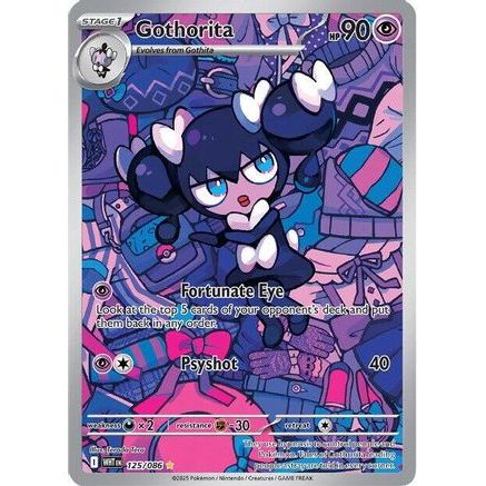 Gothorita - 125/086 125 - SV White Flare Holofoil