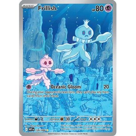 Frillish - 126/086 126 - SV White Flare Holofoil