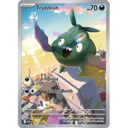 Trubbish - 140/086 140 - SV White Flare Holofoil