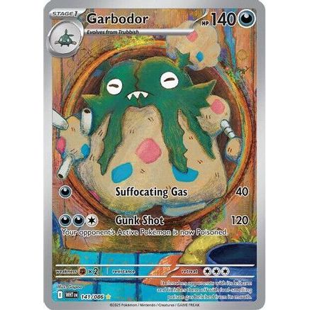 Garbodor - 141/086 141 - SV White Flare Holofoil