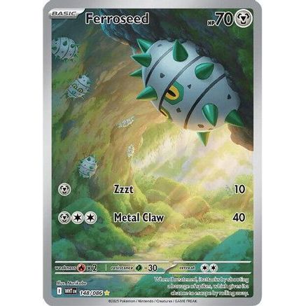 Ferroseed - 148/086 148 - SV White Flare Holofoil