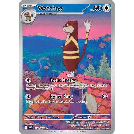 Watchog - 153/086 153 - SV White Flare Holofoil
