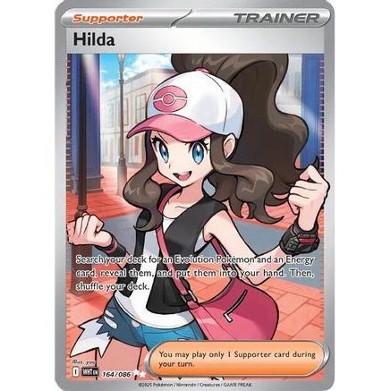 Hilda - 164/086 164 - SV White Flare Holofoil