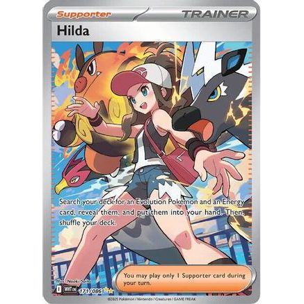 Hilda - 171/086 171 - SV White Flare Holofoil